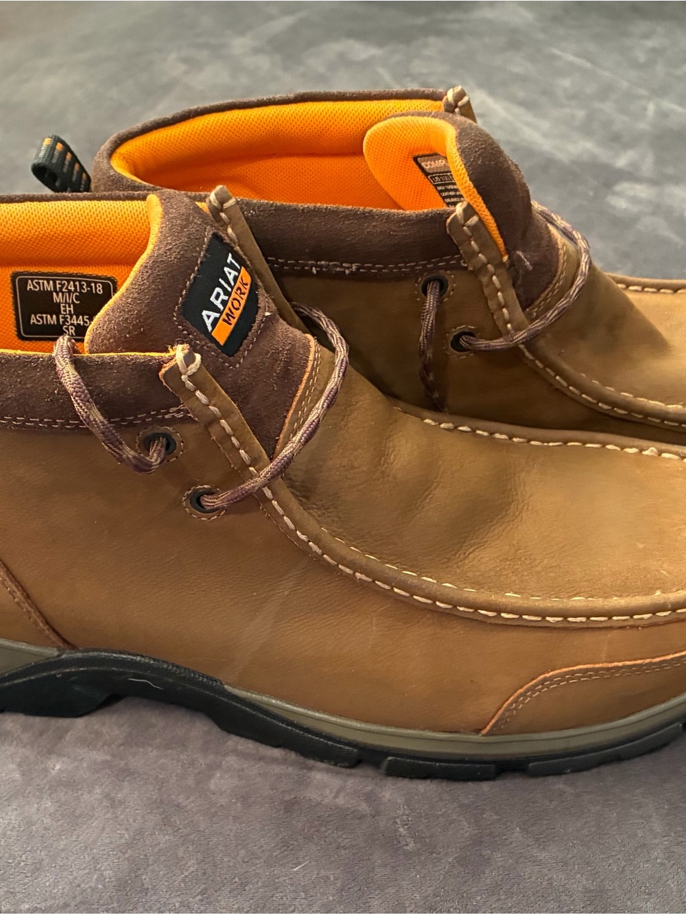 Ariat Work Men’s Composite Toe Moc Toe Work Boots – Size 13D